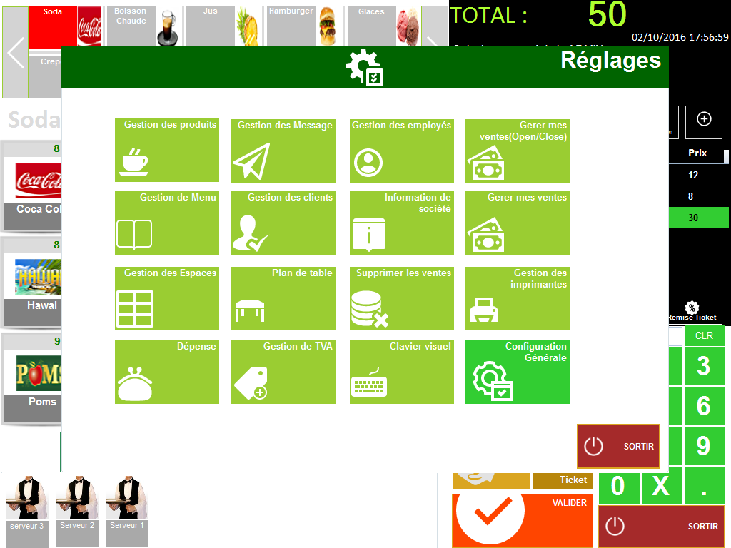 Ma caisse Logiciel de Gestion Café Restaurant — vue 4