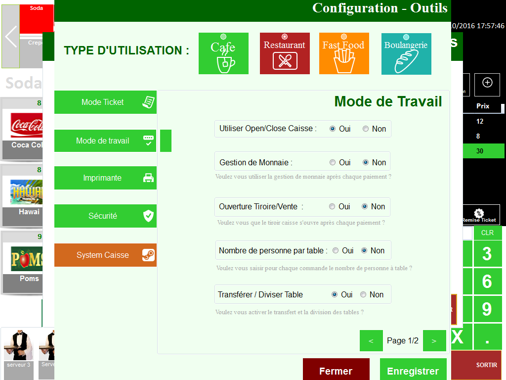 Ma caisse Logiciel de Gestion Café Restaurant — vue 6