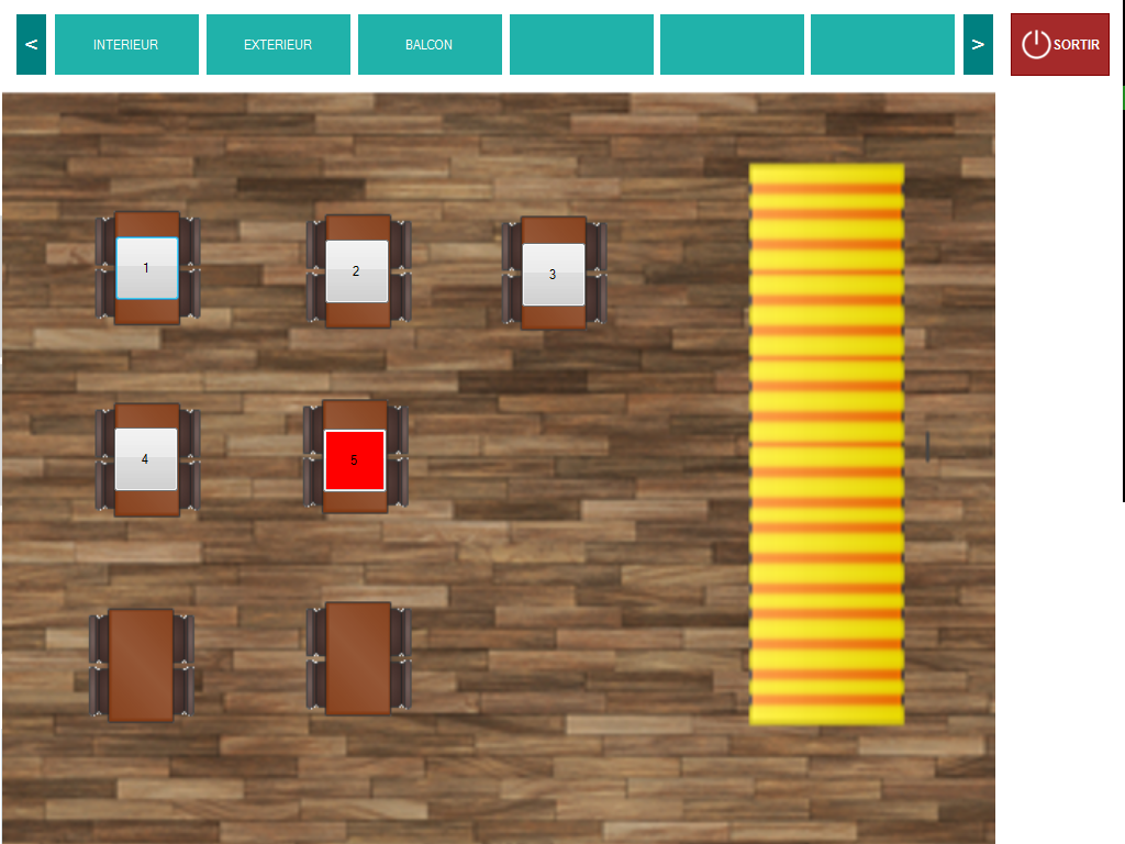 Ma caisse Logiciel de Gestion Café Restaurant — vue 3