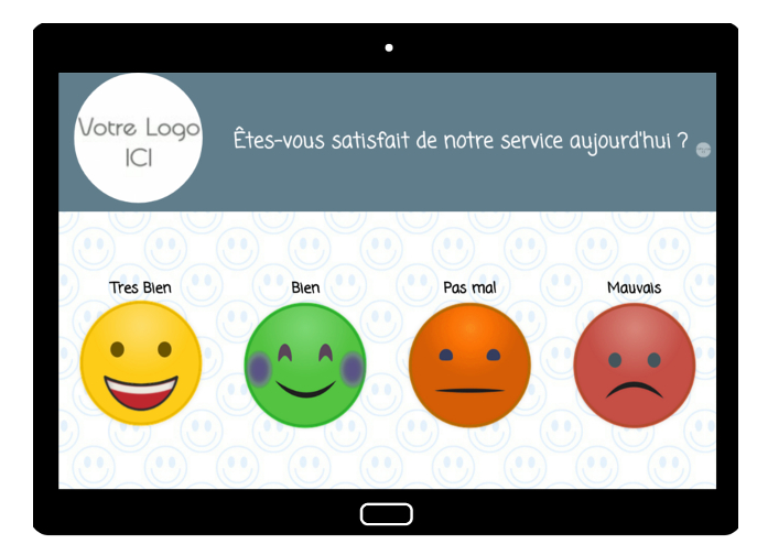 Borne Satisfaction Client — vue 2